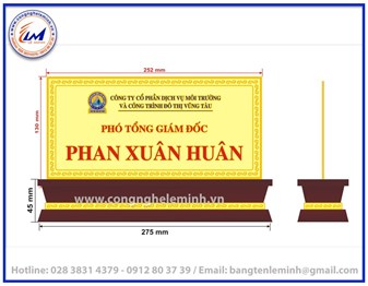 BẢNG CHỨC DANH ĐỒNG NGUYÊN KHỐI 