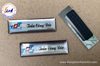 LÀM BẢNG TÊN ĐEO ÁO TRƯỜNG GẮN NAM CHÂM