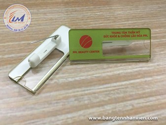 LÀM BẢNG TÊN MICA - MẪU PPL