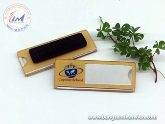 LÀM BẢNG TÊN MICA MẪU SCHOOL