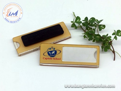 LÀM BẢNG TÊN MICA MẪU SCHOOL