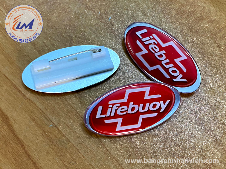 LÀM HUY HIỆU NHÔM MẪU LIFBOY 