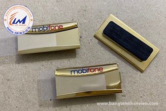 MẪU BẢNG TÊN NHÂN VIÊN CÔNG TY MOBIFONE