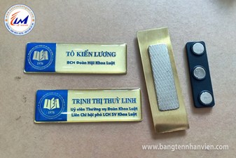 MẪU BẢNG TÊN TRƯỜNG ĐẠI HỌC KINH TẾ  GẮN NAM CHÂM 