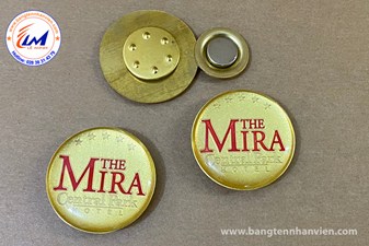 MẪU HUY HIỆU ĐEO ÁO 3cm ăn mòn