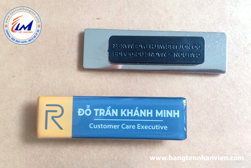 LÀM BẢNG TÊN NAM CHÂM -  MẪU R